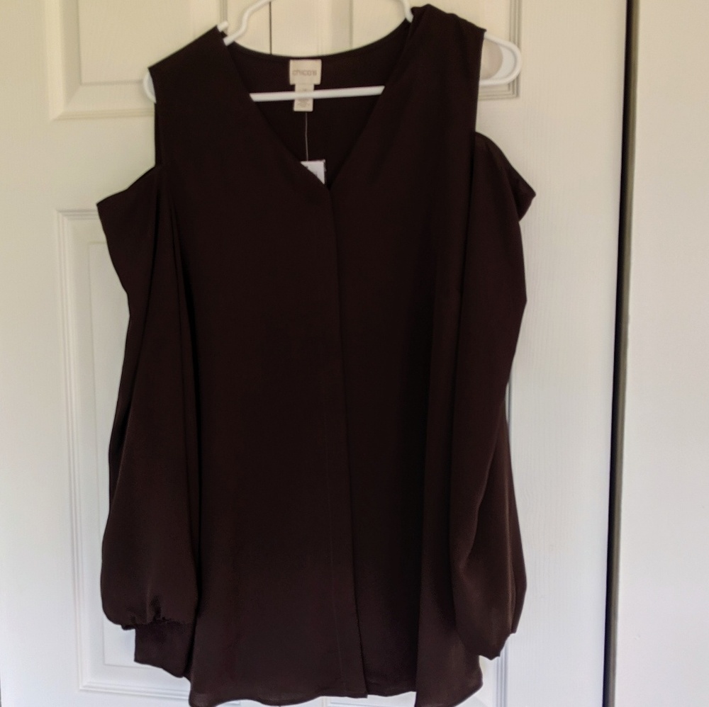 Cold shoulder top